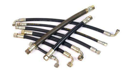 四柱三梁液壓機(jī)油管示意圖